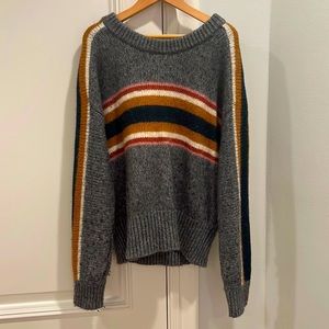 Striped madewell sweater size 00
